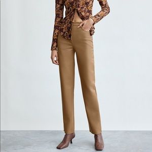 Aritzia Melina faux leather pant NWT Long